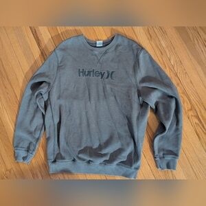 Hurley Gray Crewneck Men's Sweater